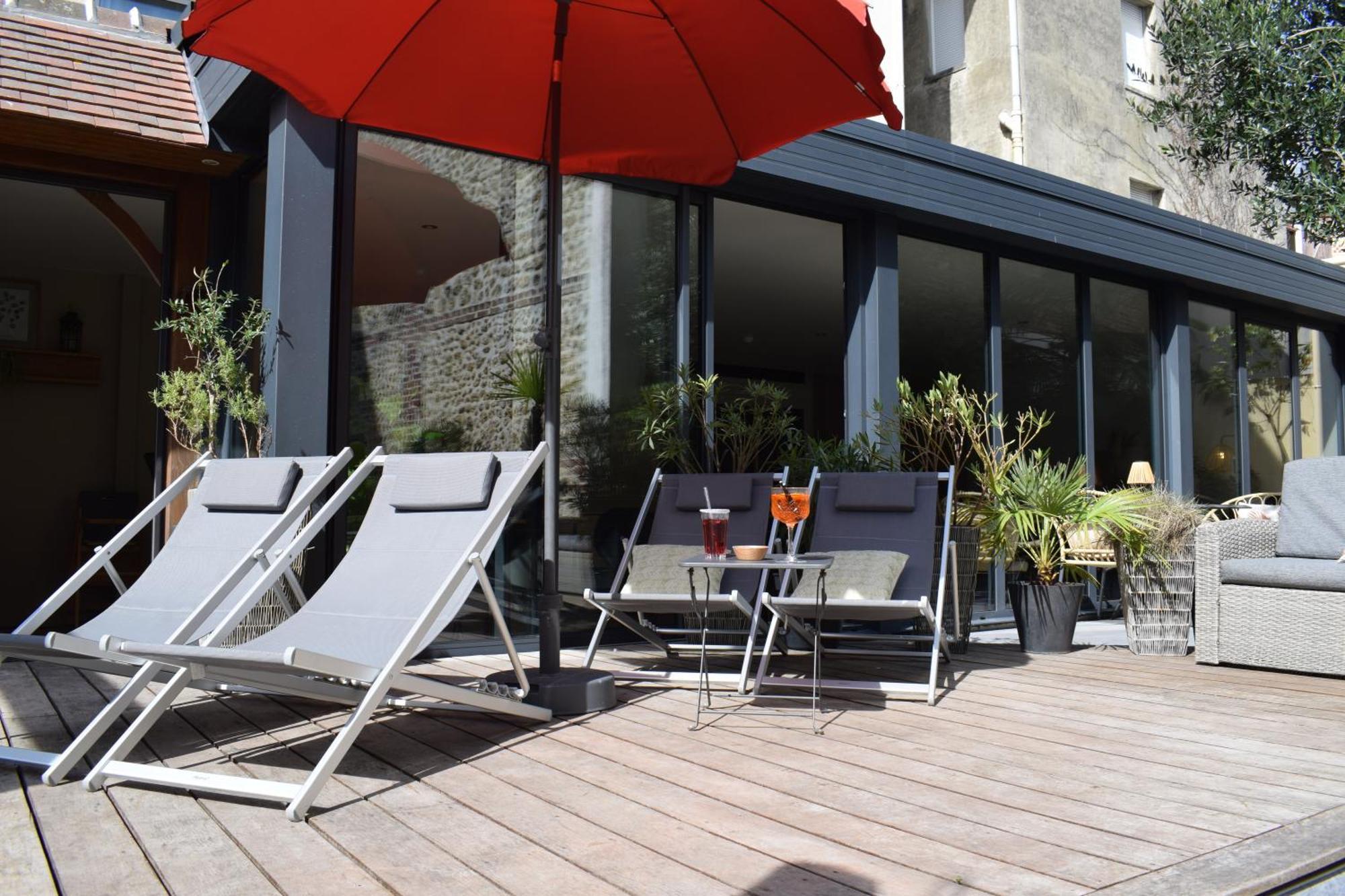 Le Trophée By M Hôtel Spa Deauville Exterior foto